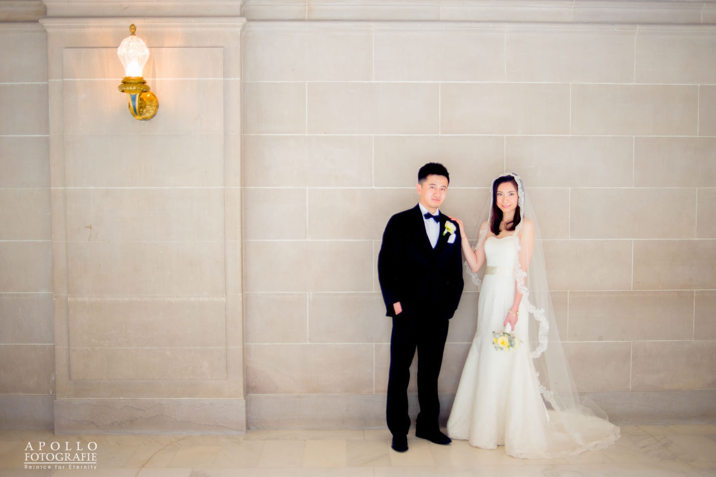city hall outdoor wedding photographs