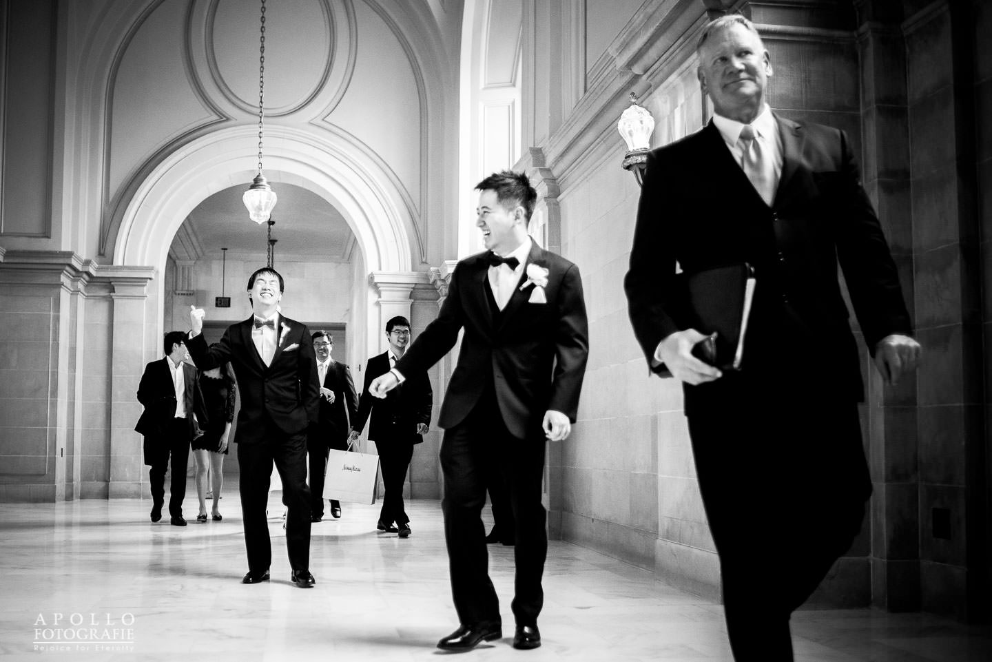 groomsmen black and white