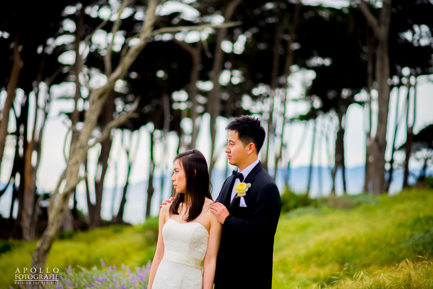 land's end wedding photographs