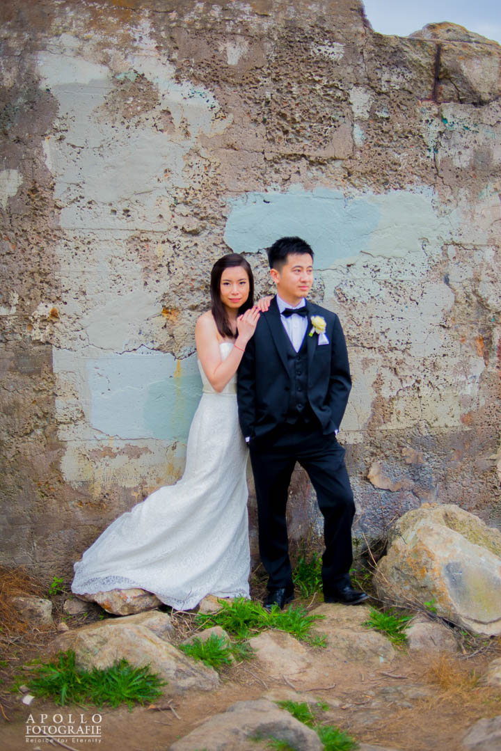 san francisco wedding portraits
