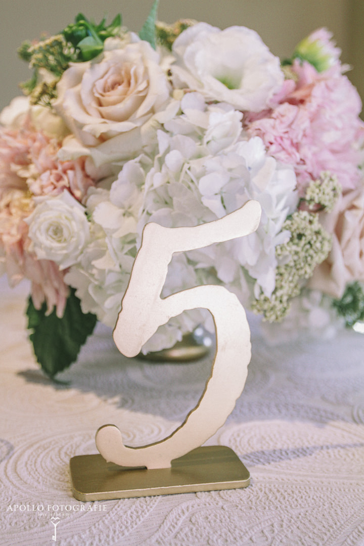 wedding table numbers