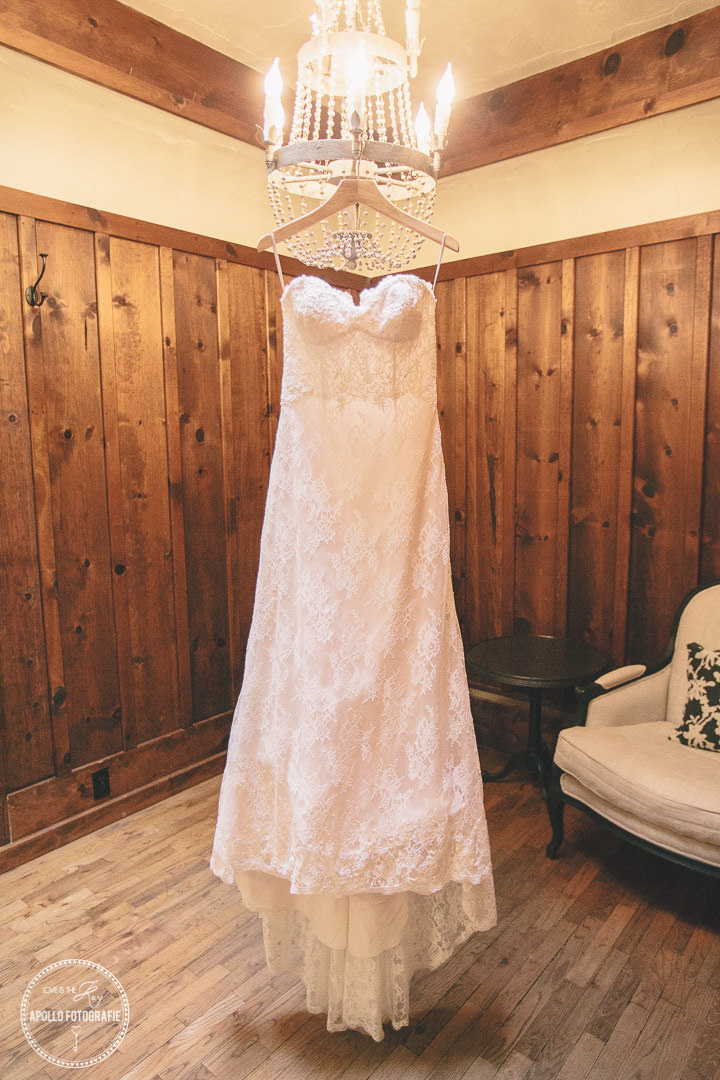 wedding dress rustic