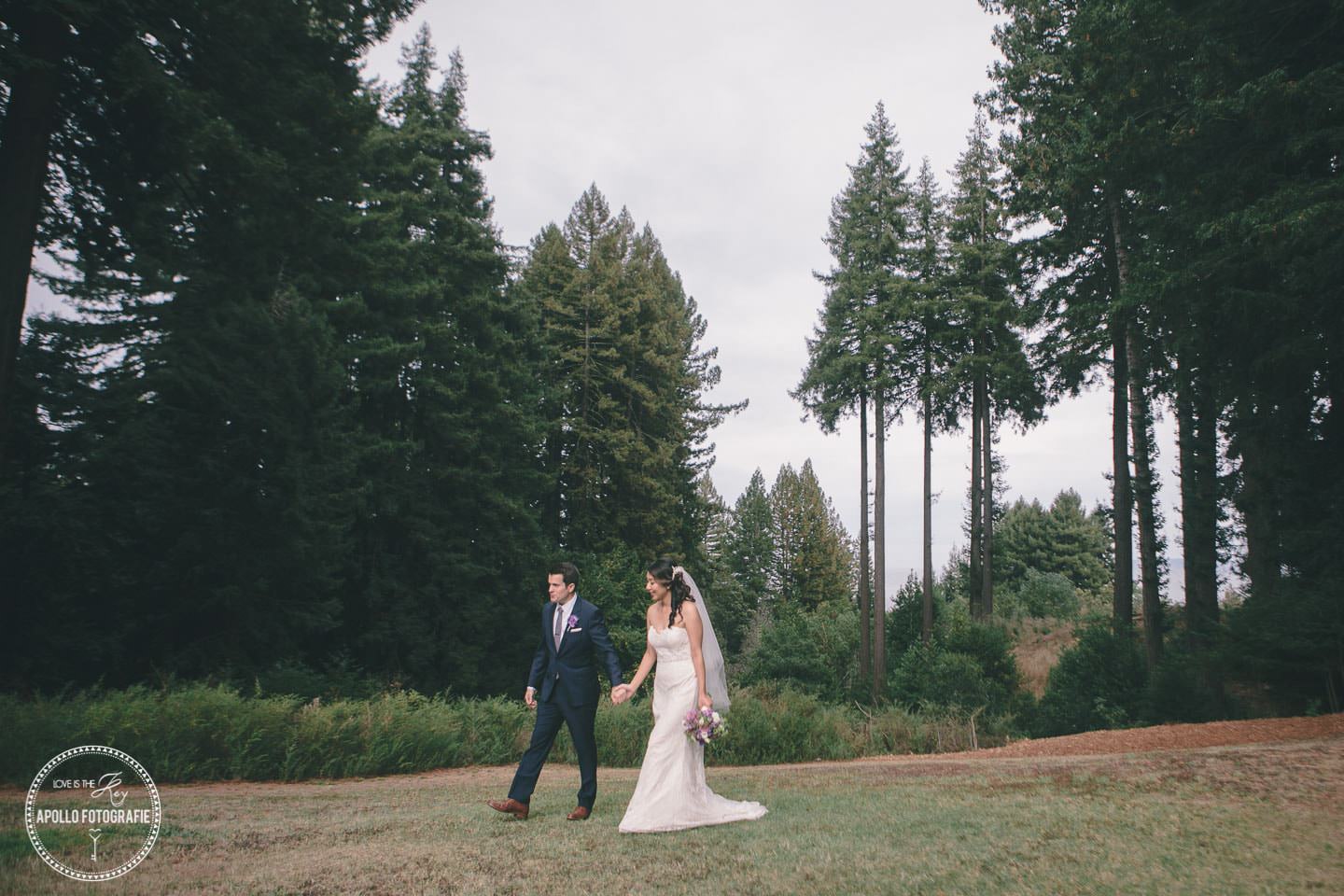 forest wedding photography