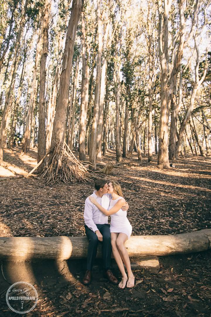 Lovers Lane San Francisco Engagement Photogrpahy