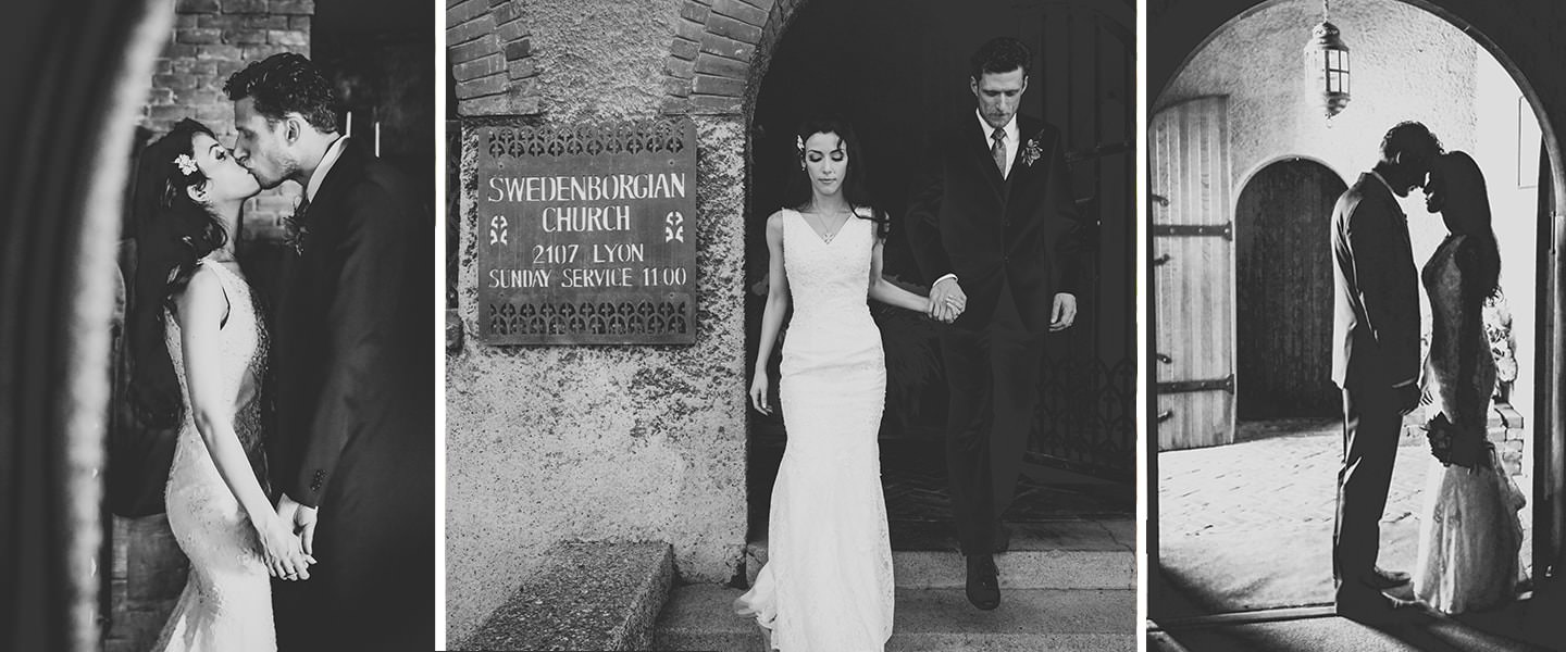 fine art wedding photography triptych
