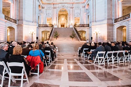 San Francisco City Hall Wedding Photo