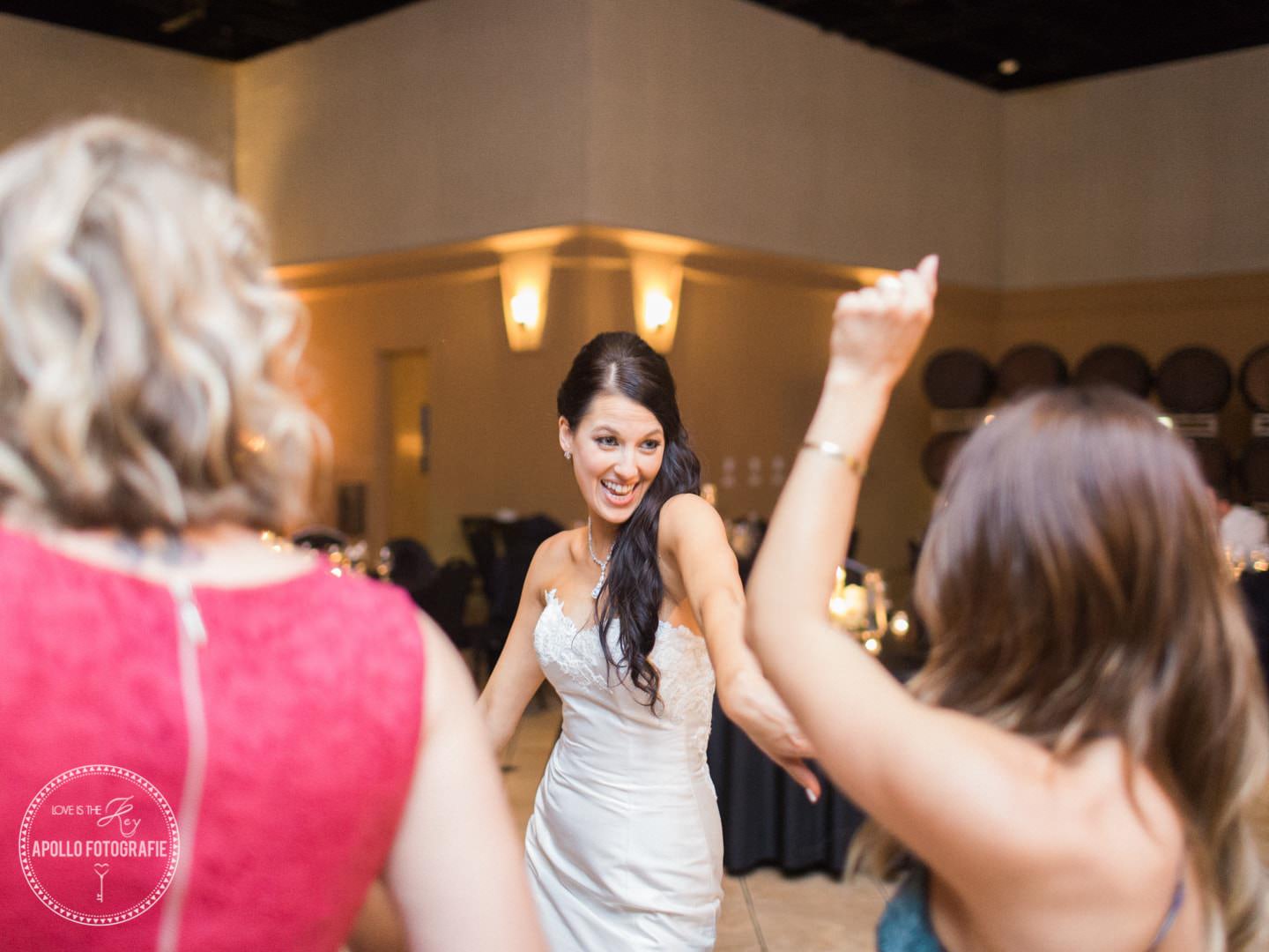 bride dancing