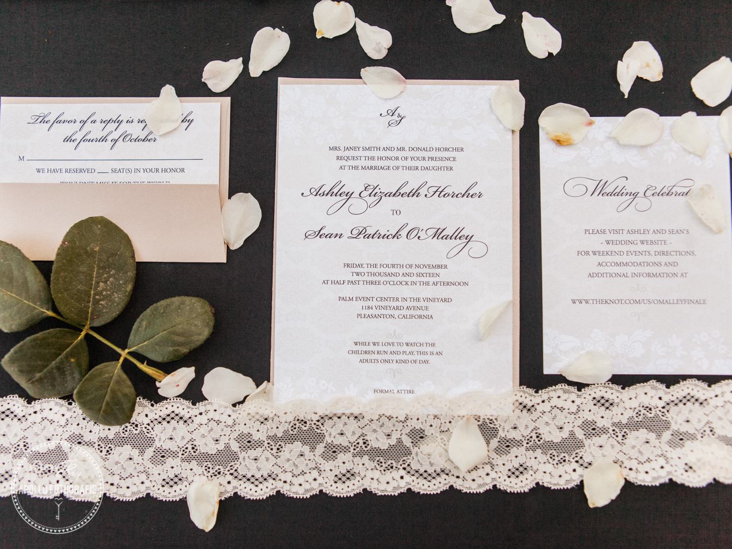 wedding stationary