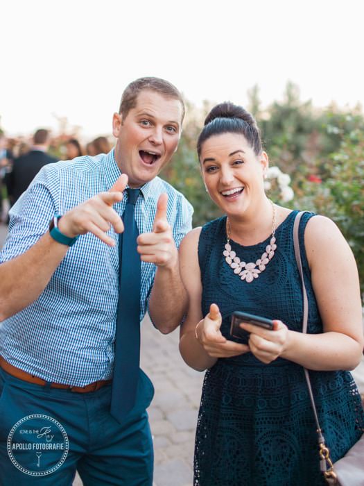 wedding guests