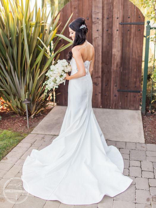 bridal gown