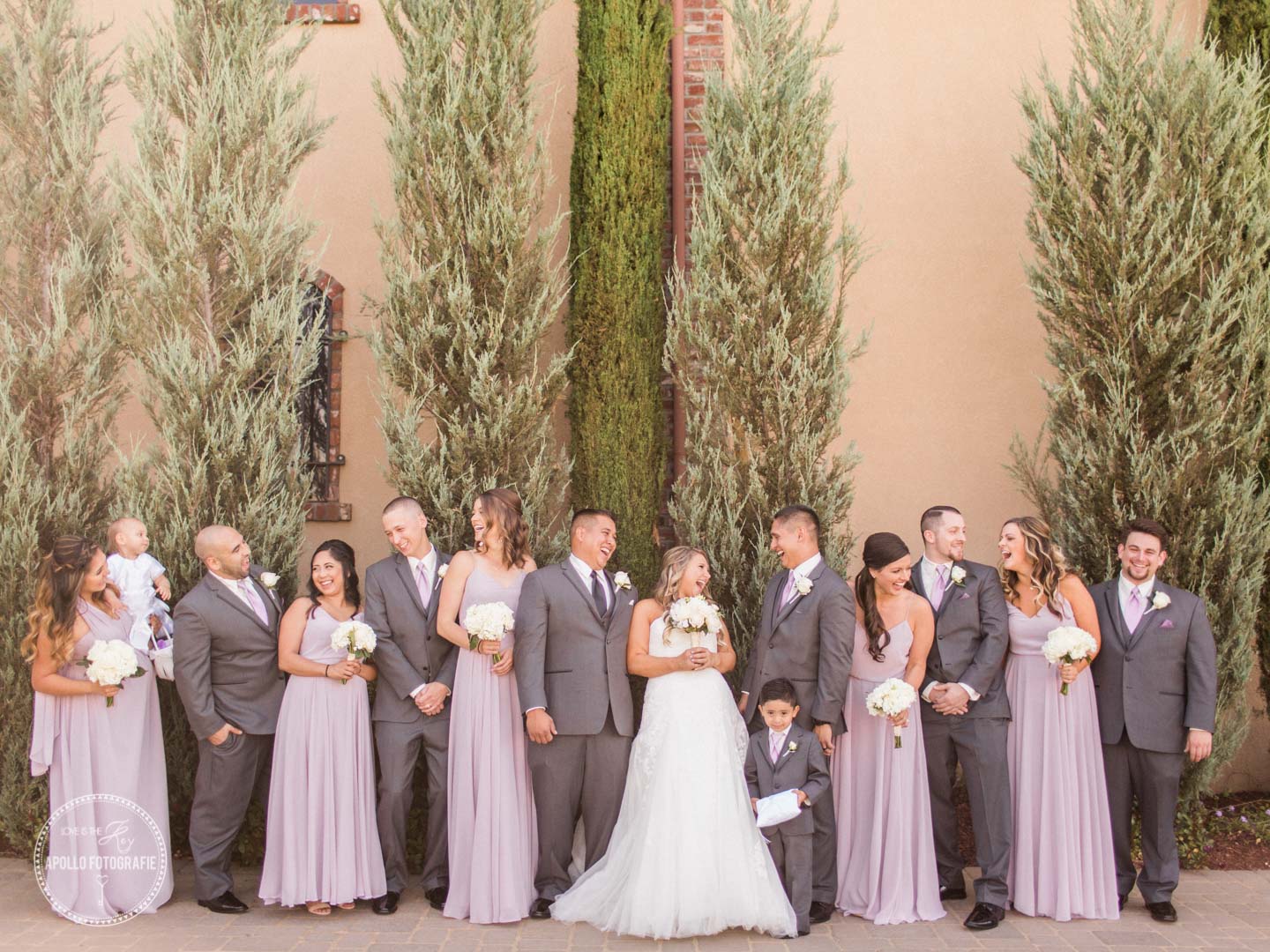 bridal party photos
