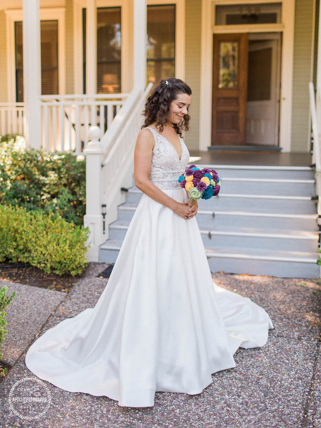 bridal gown