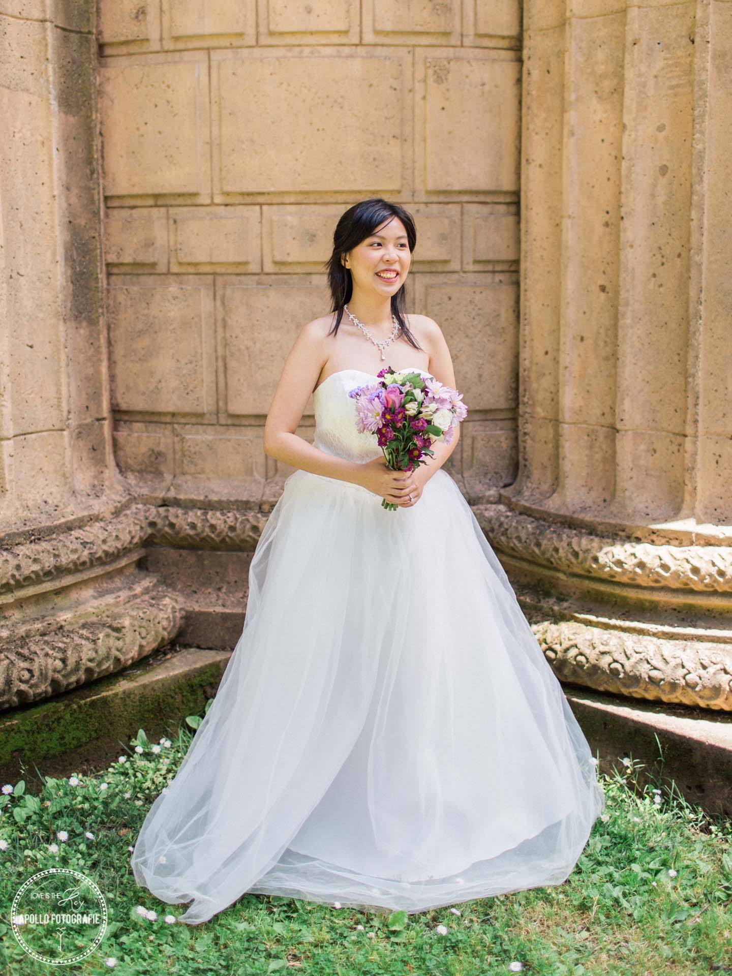 bridal gown