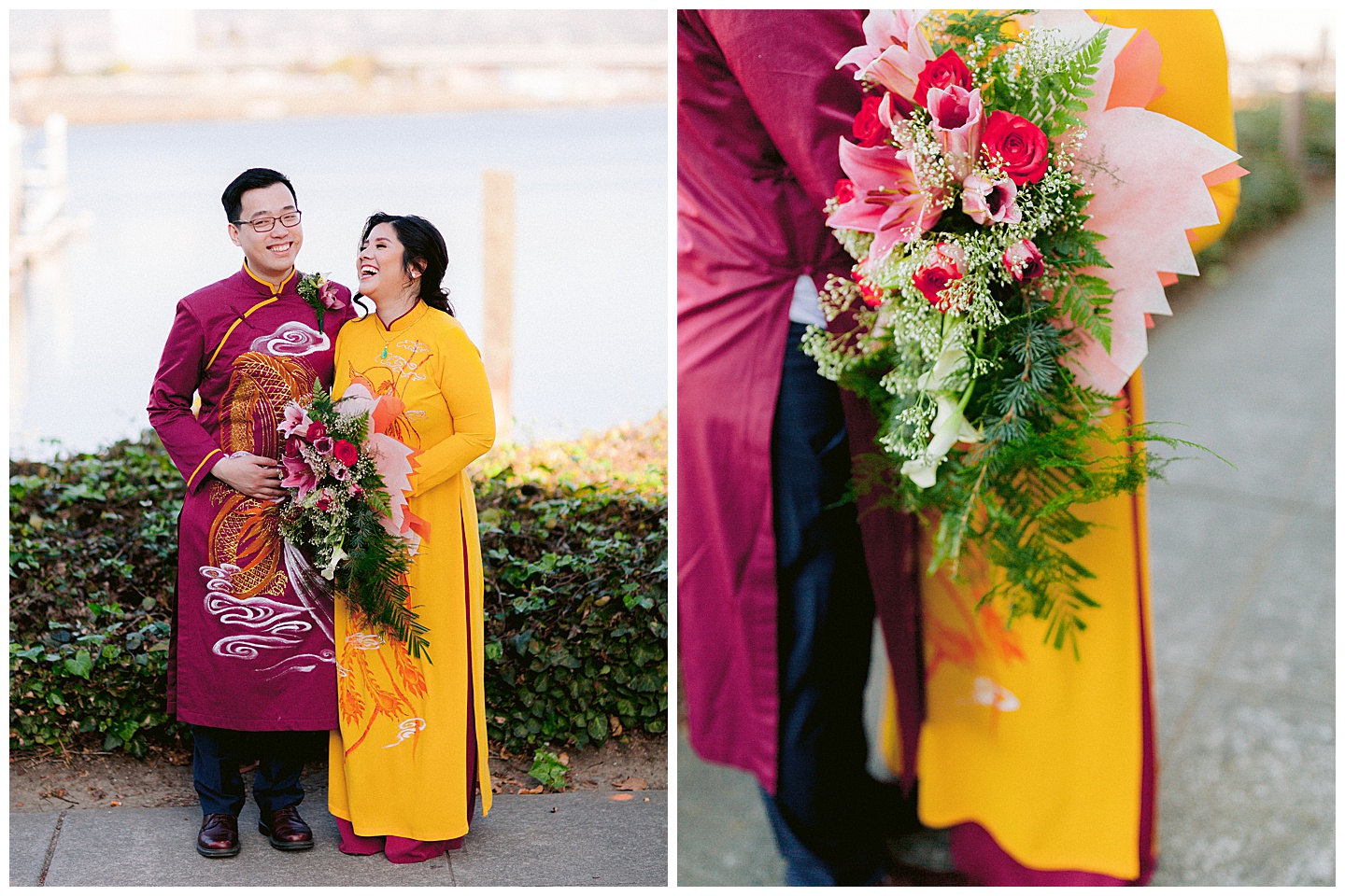 Pacific Lighthouse Wedding Photos {Michelle & Stan}